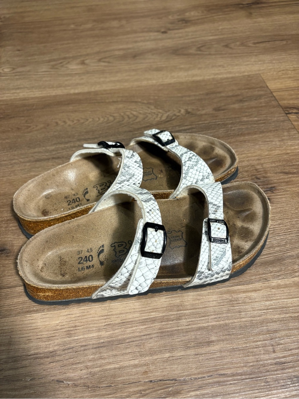 Birkenstock Arizona Sandals Snake Print